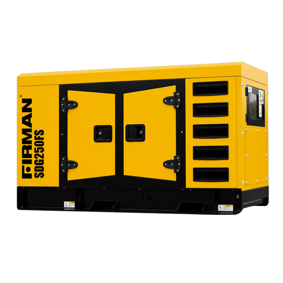 FIRMAN SDG250FS silent box generator with soundproof canopy