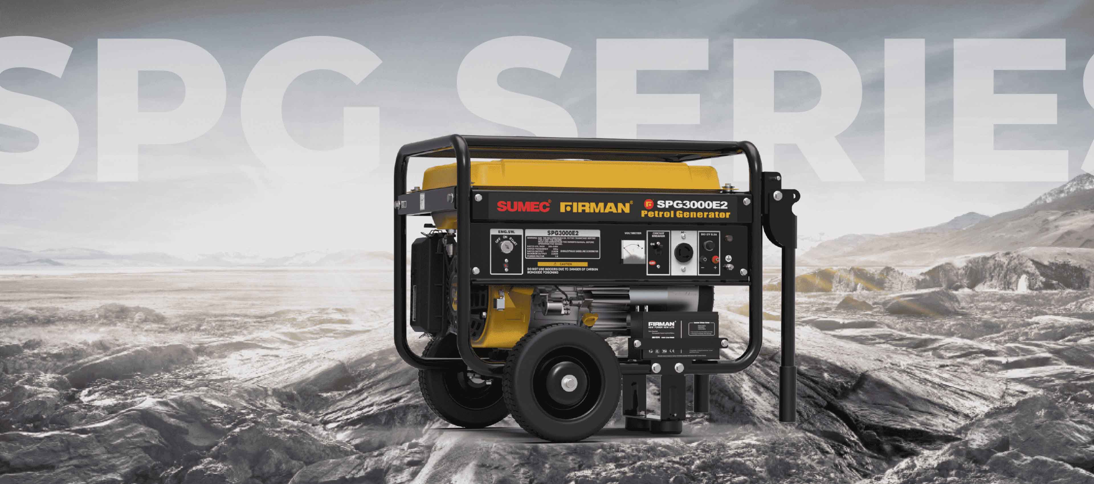 FIRMAN power machinery portable and industrial generators